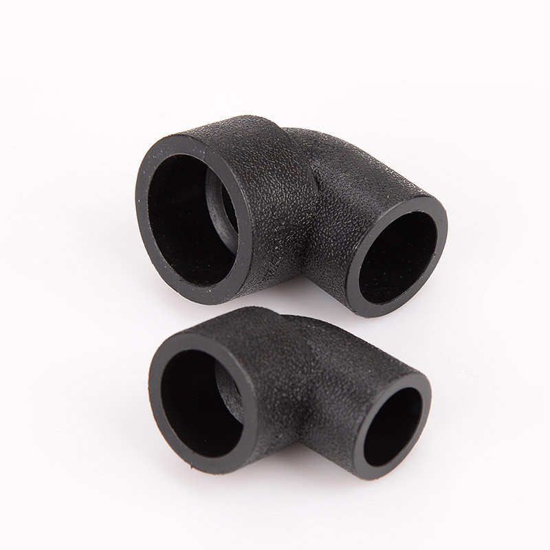 HDPE 90 ° αγκώνα για σύνδεση σωλήνα υγρού