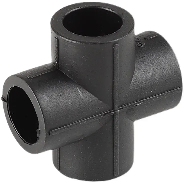 HDPE ίση διαμέτρου διασταυρώσεων