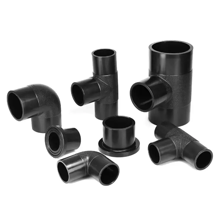 HDPE ίσο ευθεία tee 90 βαθμούς