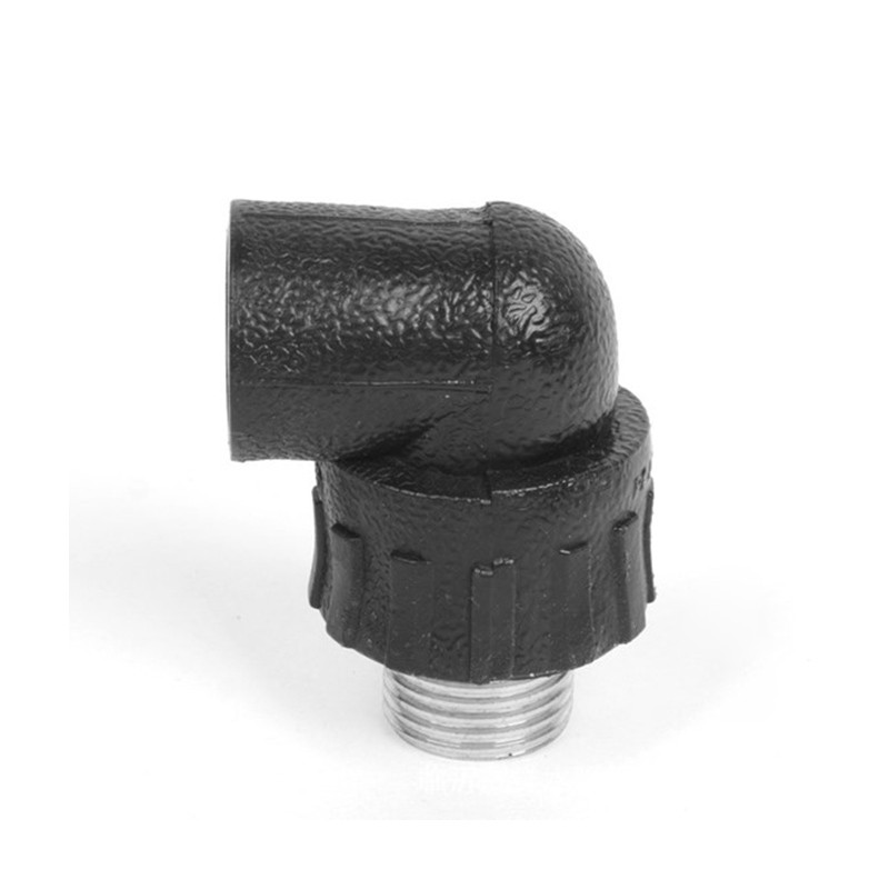 HDPE Εξωτερικό νήμα αγκώνα για σύνδεση σωλήνα