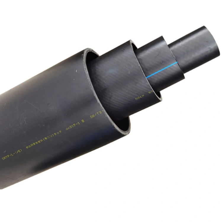 HDPE Steel Wire ενισχυμένο PE Composite Pipe Plumbing για νερό