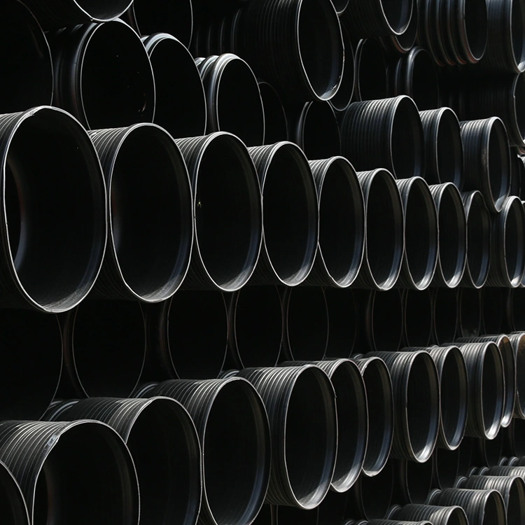 HDPE διπλό τοίχο κυματοειδές σωλήνα για σύστημα παροχής νερού
