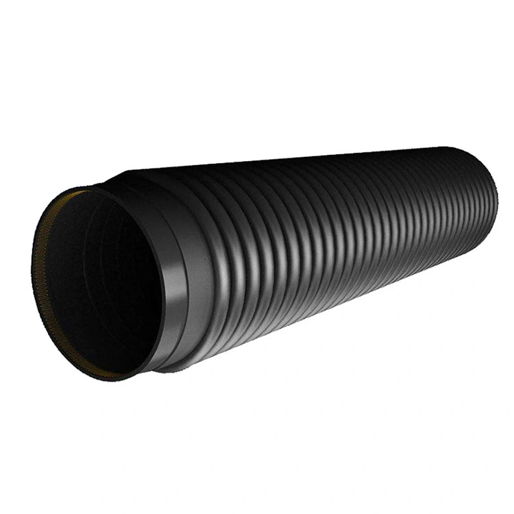 Υψηλής αντοχής HDPE σπειροειδώς τραύμα ενισχυμένο σωλήνα καρατί