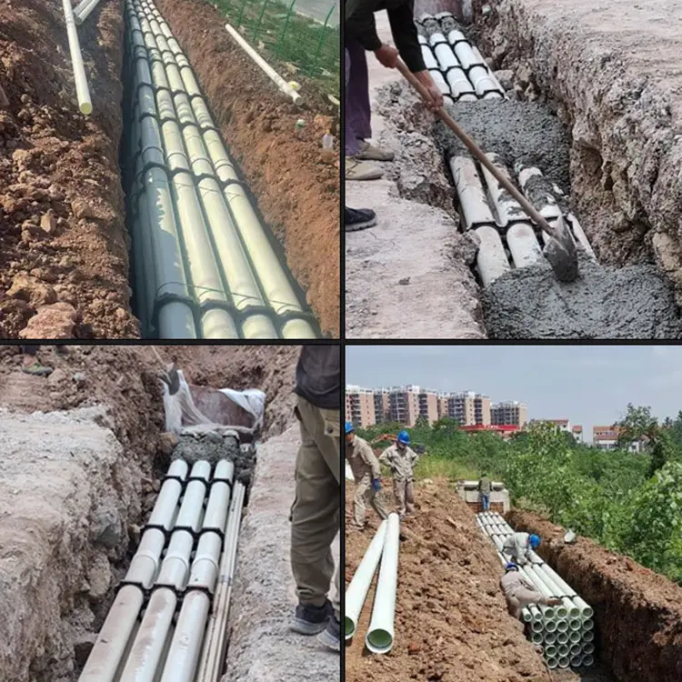 Bridged Winding Fiber Reinforced Plastic Pipe