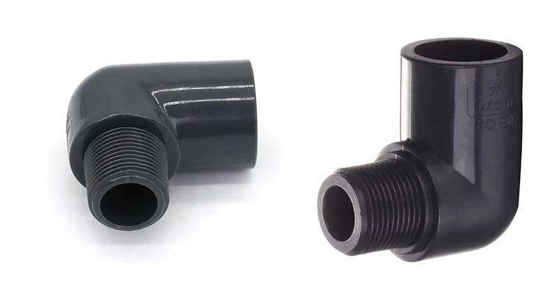 PVC male elbow
